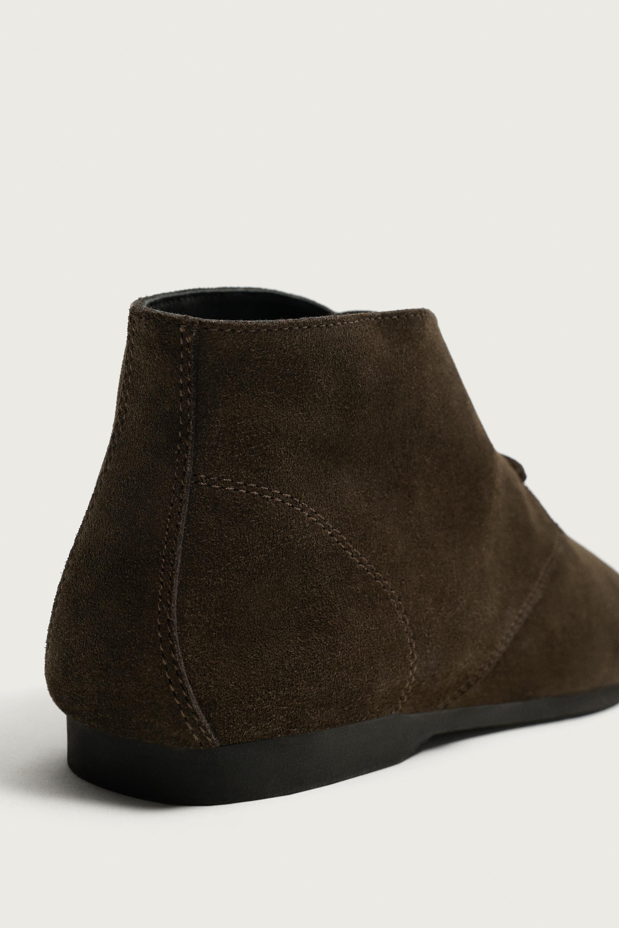 AARON LEVINE X ZARA LEATHER BOOTS